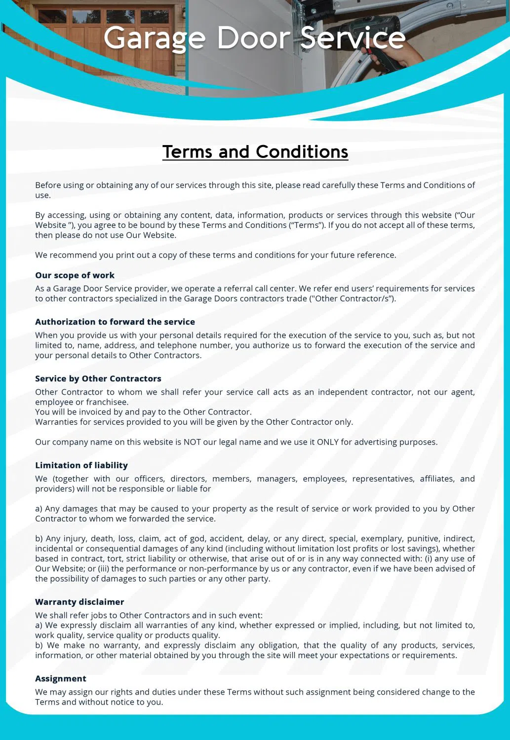 Capitol Garage Door Repair Service Baltimore, MD 410-803-6419 - terms-gr-10m